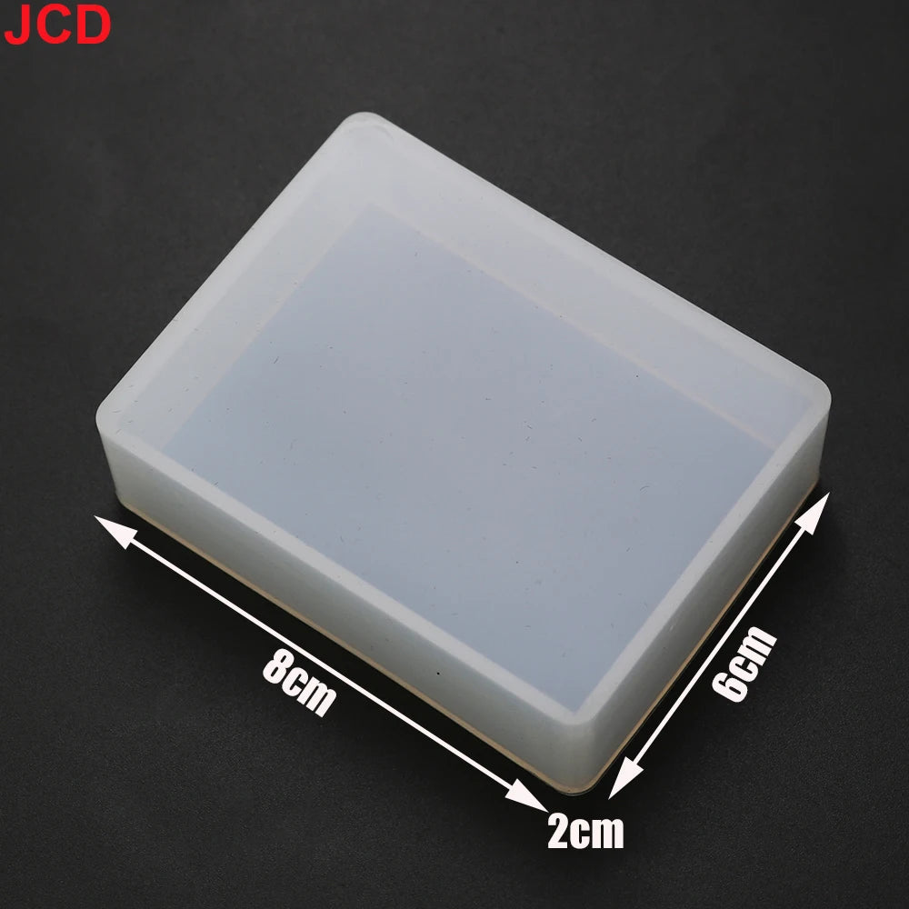 DIY Cube Rectangle Candle Crystal Glue Drop Silicone Mold Making Resin Swing Table Rectangle Ball Insect Dried Flower Specimen