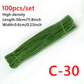 100 Pcs Colorful Chenille Stems Pipe Cleaners Plush Tinsel Stem Wired Sticks Twist Stick Hair Strip DIY Craft Educational Toys