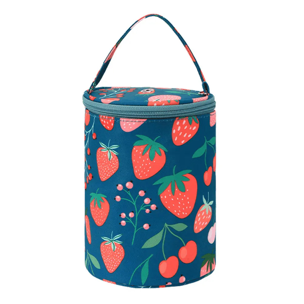 Knitting Crochet Bag Large Capacity Sewing Needles Handbag Oxford Cloth Knitting Needles Tote Organizer for Crocheting DIY Craft