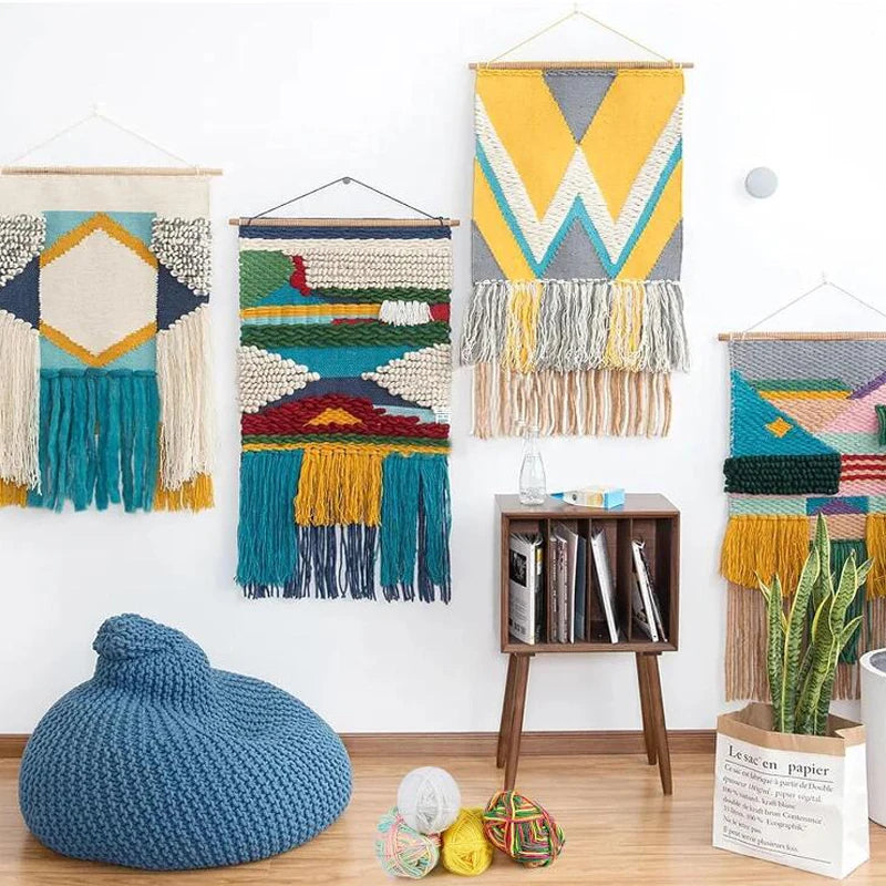 Loom Kit Wooden Loom Weaving Crafts DIY craft loom suitable for beginners and children