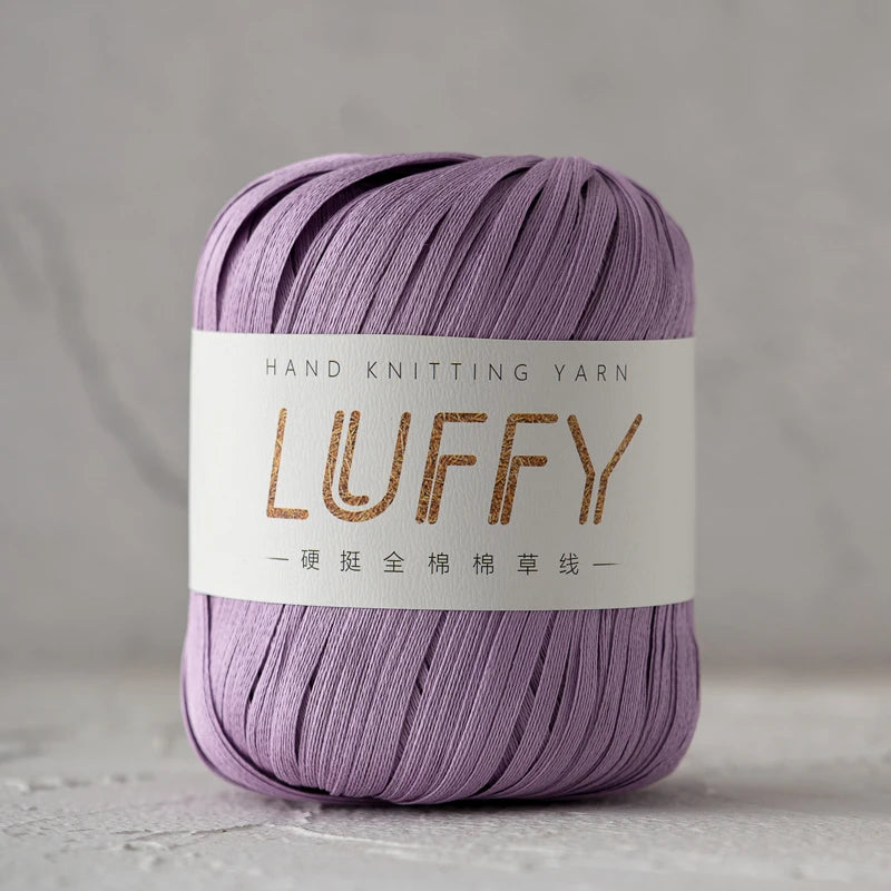 100M/roll Lafite Raffia Flat Yarn Plant Grass CottonThread DIY Handmade Knitting Crochet Bag Straw Hat Craft Material