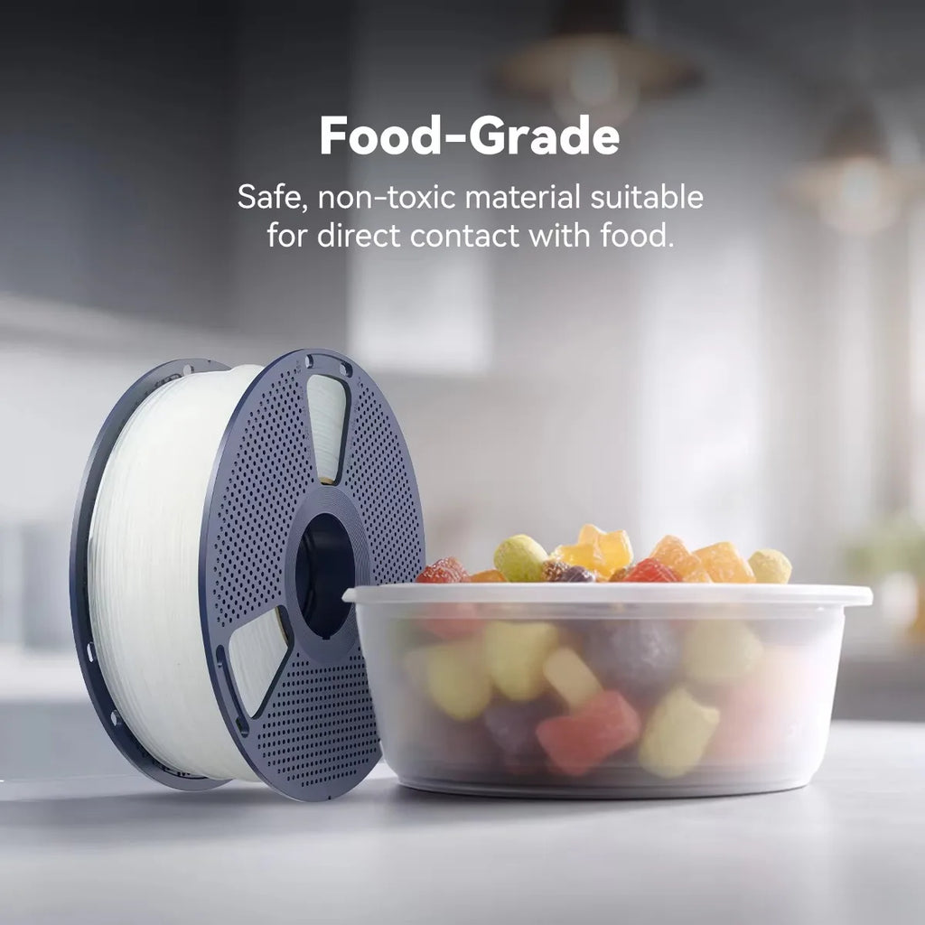 SUNLU 0.8KG PP 3D Filament 1.75mm 800g/Roll Filament Excellent Toughness Strong Fatigue Resistance Filament Fit Most FDM Printer