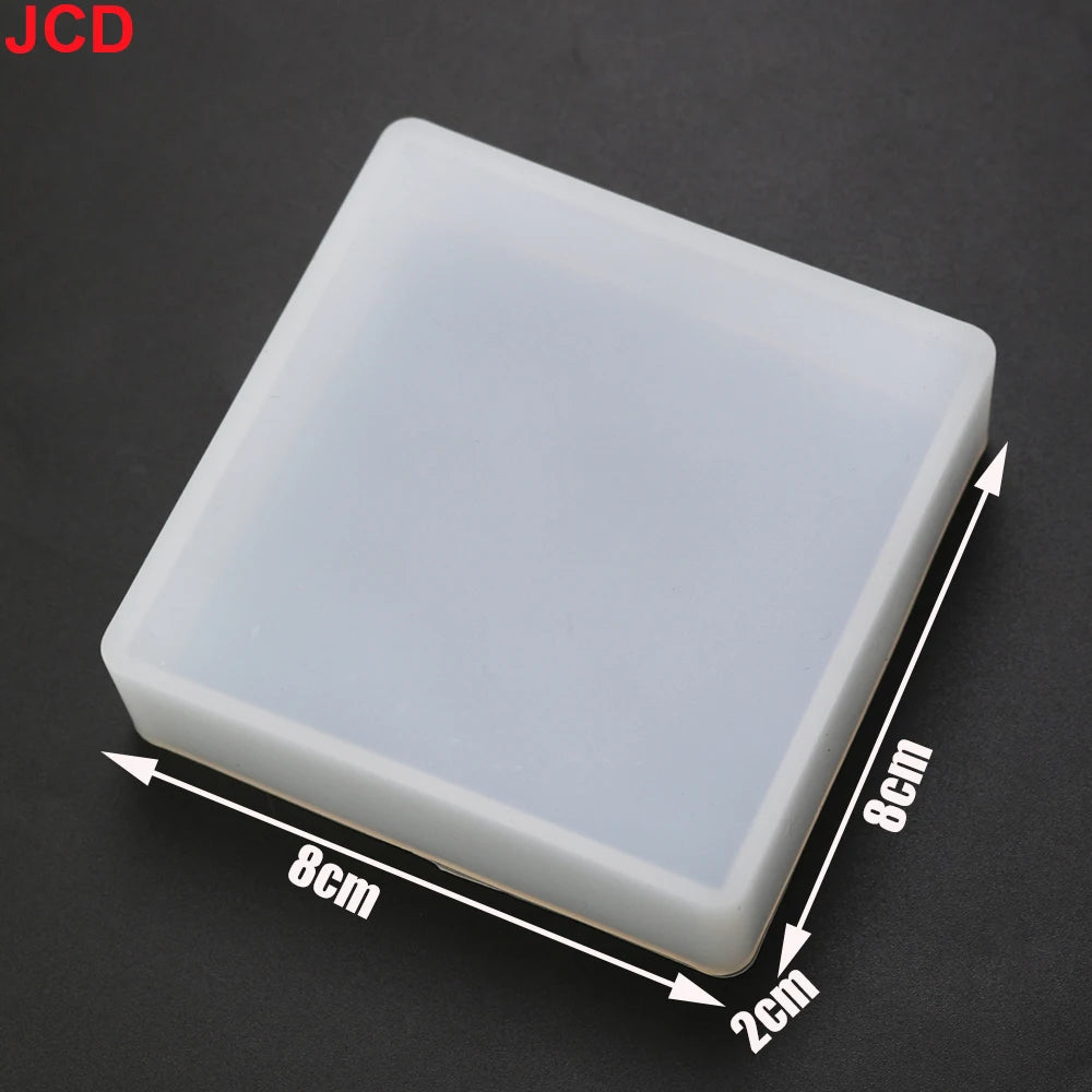 DIY Cube Rectangle Candle Crystal Glue Drop Silicone Mold Making Resin Swing Table Rectangle Ball Insect Dried Flower Specimen