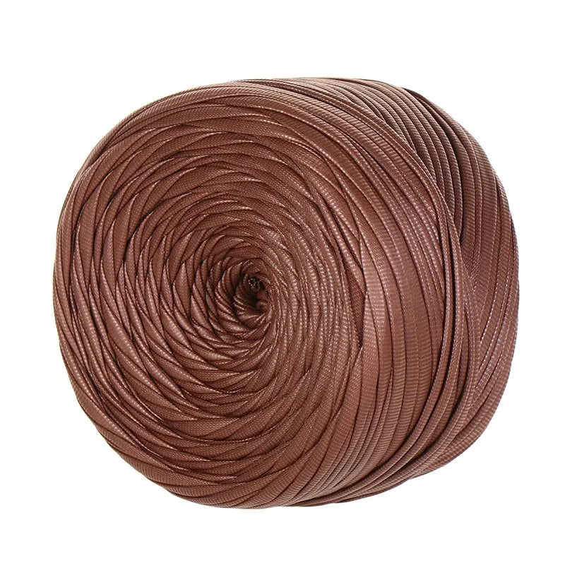 Faux Leather Yarn 200g/Roll Nappa Matte Color  for DIY Knitting Crocheting Thread Yarn for Handmade Bags Shoes Crafts