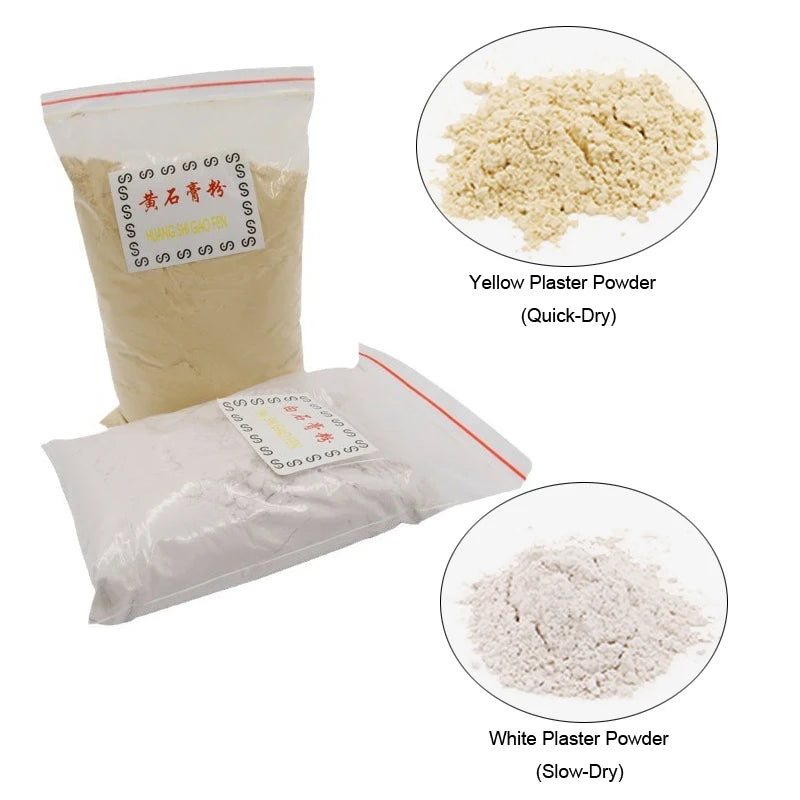 450g Plaster Powder for Jewelry Mold Making DIY Craft High Temperature Resistant Casting Materials Jewellery Making Supplies