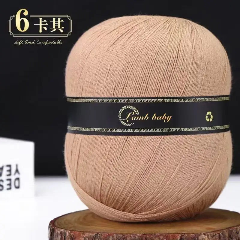 1 Piece of 150g Fine Silk Cotton Yarn for Summer, Soft Solid Color Silk Cotton Yarn, Suitable for Crochet, Knitting, Handicrafts, T-Shirts, Shawls, Scarves, and Accessories