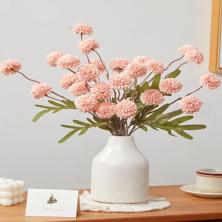 Artificial Flowers Hotsale Silk Chrysanthemum Home RoomTable Wedding Wreath Bridal Bouquet Festival Decor DIY Gift Box Scrapbook