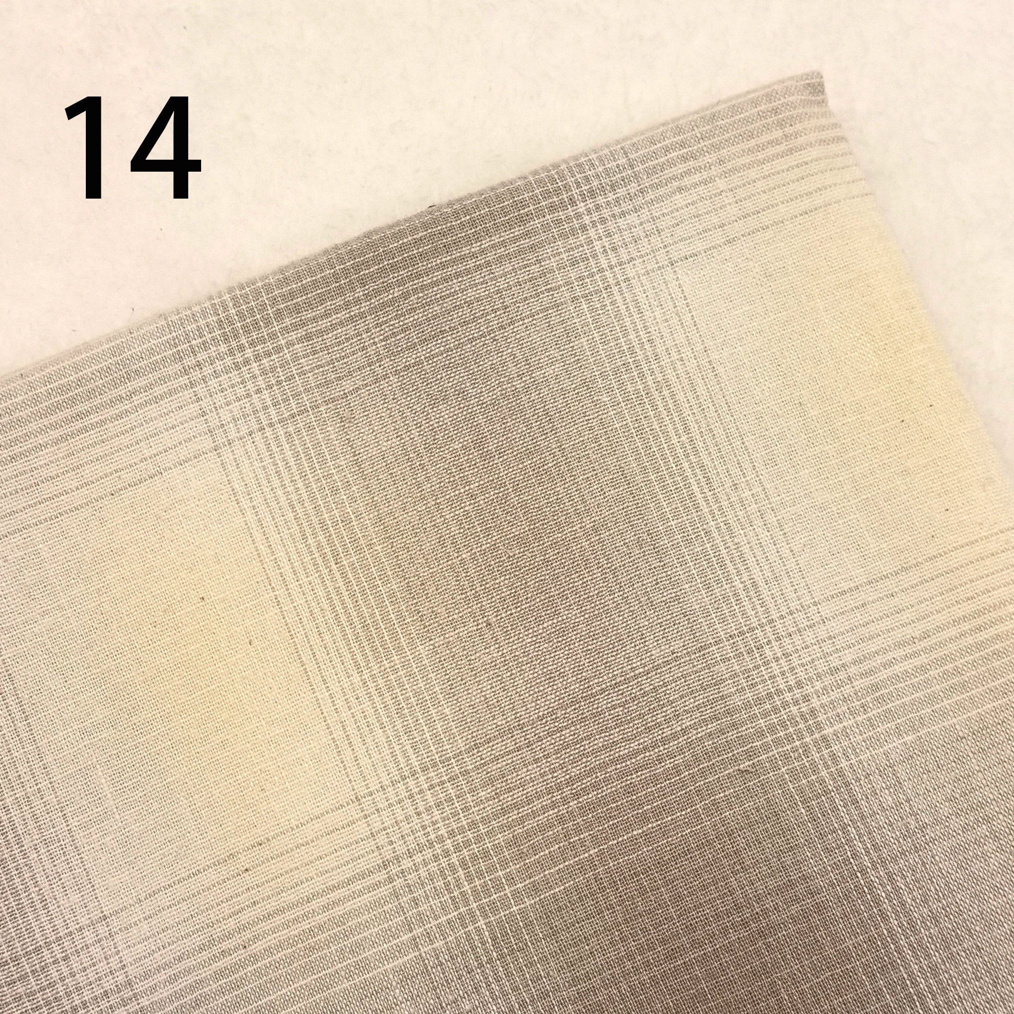 Gradient color Japanese Yarn-dyed fabric handmade DIY Patchwork 100% Cotton Fabric For Sewing Doll clothes Quilt cloth