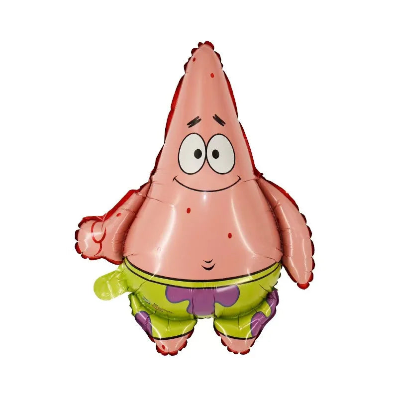 Cartoon SpongeBob Theme Birthday Party Decoration Balloons Digital Balloons Baby Shower Birthday Gifts Party latex Party Balloon