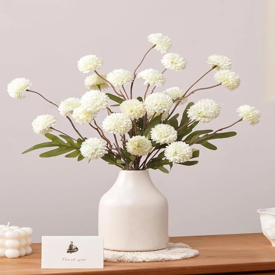 Artificial Flowers Hotsale Silk Chrysanthemum Home RoomTable Wedding Wreath Bridal Bouquet Festival Decor DIY Gift Box Scrapbook