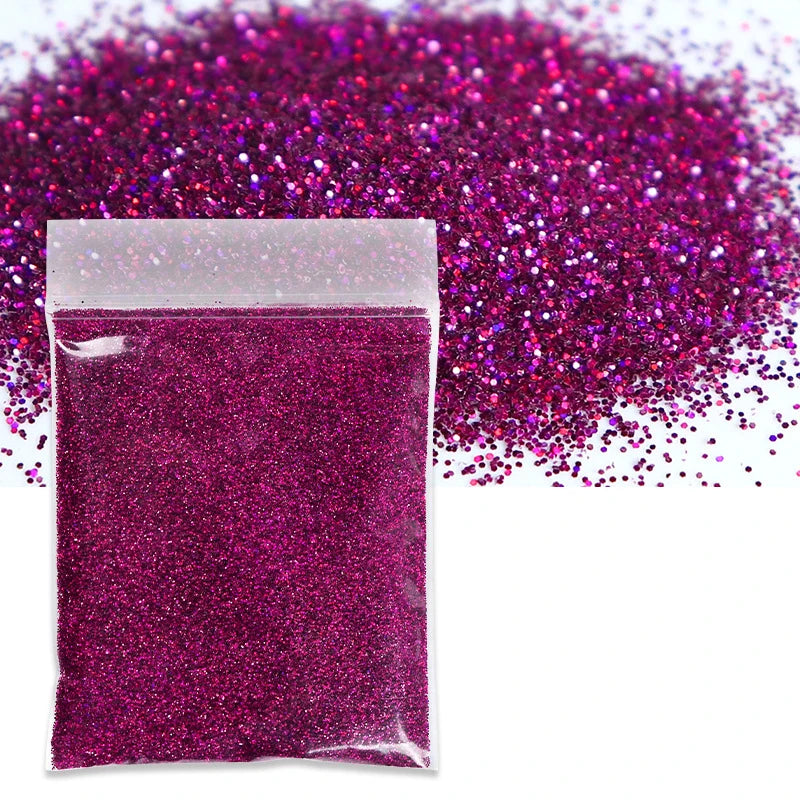 10g/Bag Holographic Fine Glitter Powder For Epoxy Filling Laser Glitter Gold Silver Fine Powder DIY Resin Mold Filling Crafts