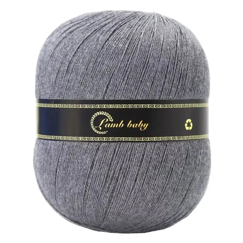 150G Colorful Fine Cotton Yarn for Hand Knitting Silk Cotton Yarn for DIY Light weight Sweater Knitting yarn wholesale