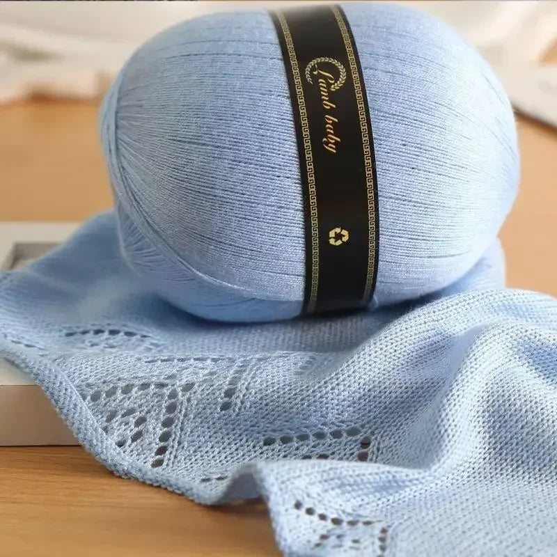 150g Pure Silk Cotton Thread Lace Thread Soft Summer Thread Pure Cotton Hand Woven DIY Half Sleeve Hat Scarves Sweater Wholesale