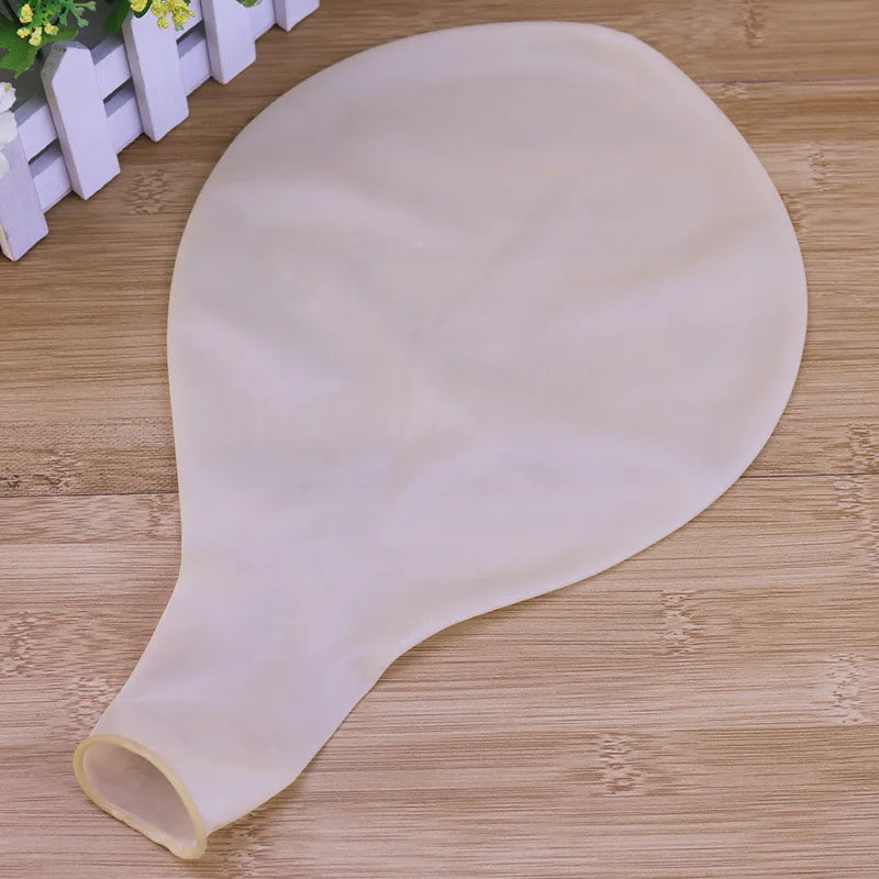 36 inch flat latex balloon, large balloon that can take off, oversized circular birthday party decoration balloon