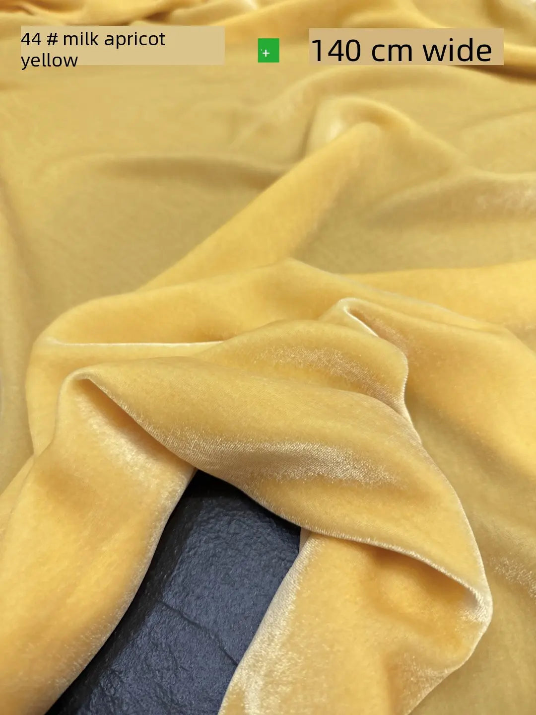 40 Colors Silk Velvet Fabric - Black Mulberry Silk Velvet for High-End Dress- Luxurious Gold Silk Velvet Material