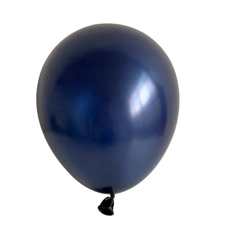 15pcs 12inch Luminous Blue Latex Balloons with Clear Transparent Star balloon for Wedding Baby Shower Decor Birthday Party Balls