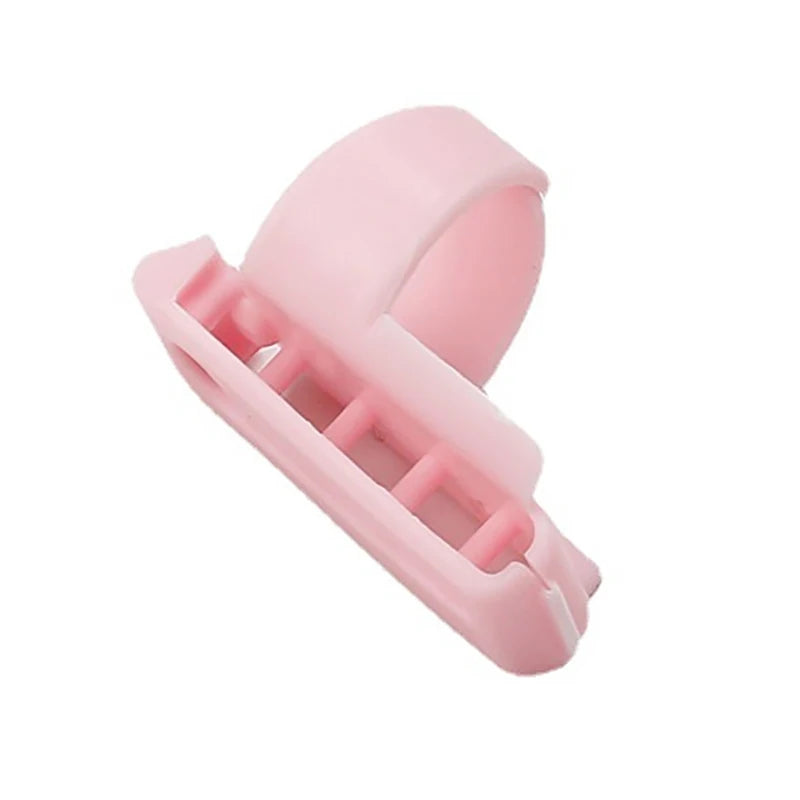 1pcs Yarn Guide Finger Holders Knitting Thimble Loop Crochet Ring Crafts Sewing Accessories Tool DIY Wear Thread Ring Helper