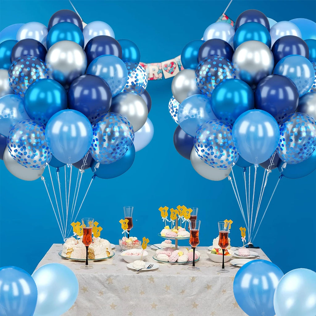 31/36/37/51/101Pcs Metallic Balloons Pearl Latex Balloon Gold Confetti Balloons for Birthday Weddings Baby Shower Party Decor