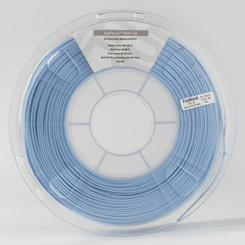 FusRock PAHT-GF 15% Fiberglass Reinforced 3D Printing Material High Temperature Nylon Industrial Grade Consumables PA-GF