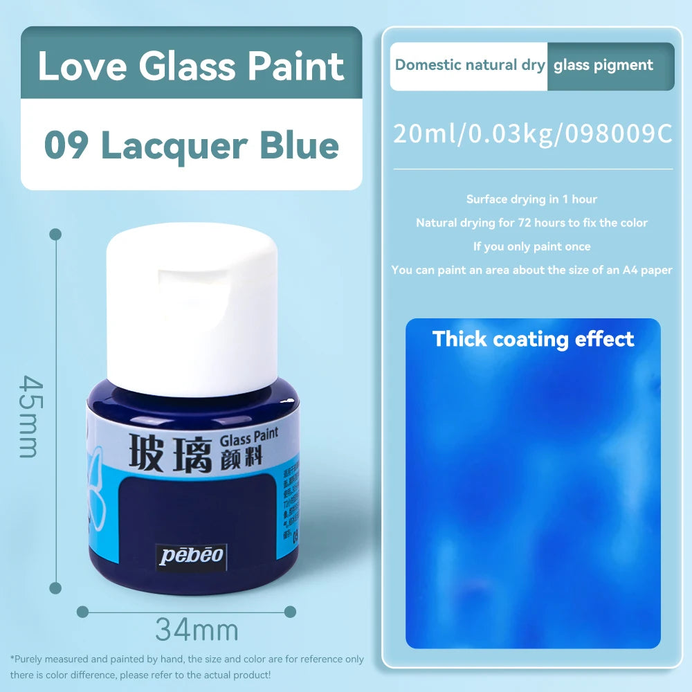Creative 20ml Acrylic Paints Rich Color Waterproof Glass Pigments Tube For Painting Supplies Artist Drawing Art DIY Crafts