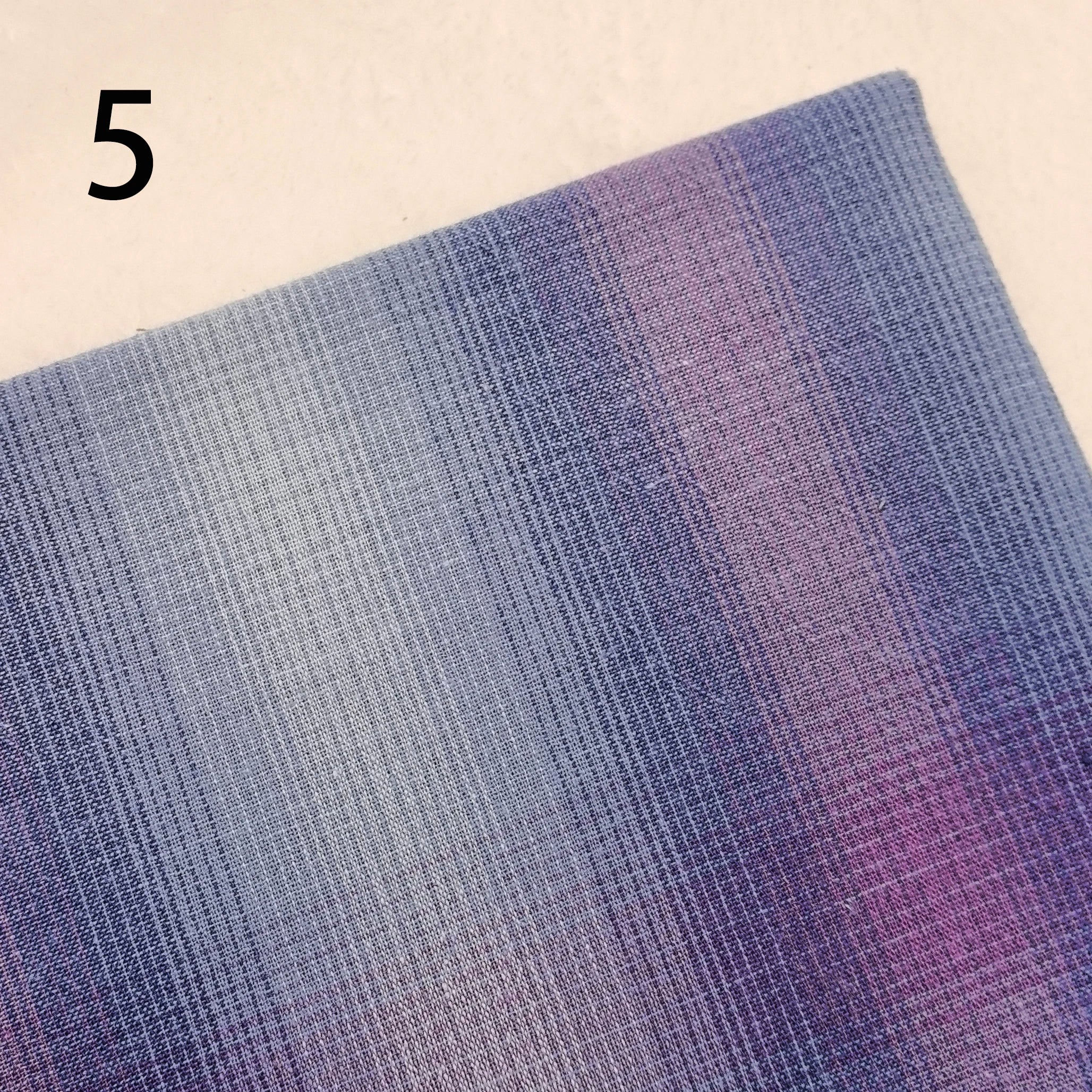 Gradient color Japanese Yarn-dyed fabric handmade DIY Patchwork 100% Cotton Fabric For Sewing Doll clothes Quilt cloth