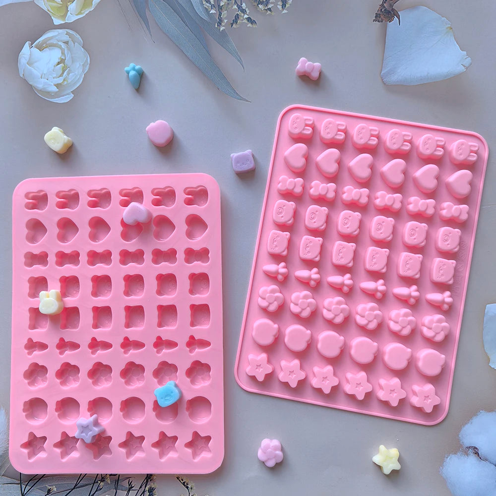 1pc Easter silicone mold mini carrot chocolate resurrected rabbit suitable for gummy cookies, biscuit cake decoration