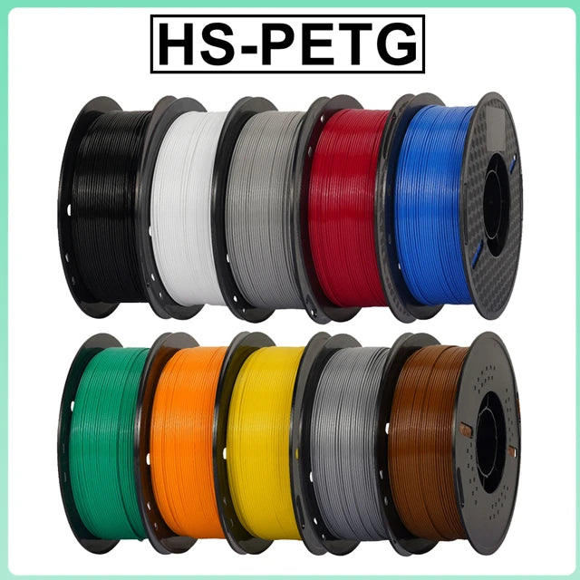 KINGROON PETG 3D Printer Filament 1.75mm 5KG 10KG Mix Color 3D Printing Material 1kg/roll  petg Plastic For FDM 3dprinter