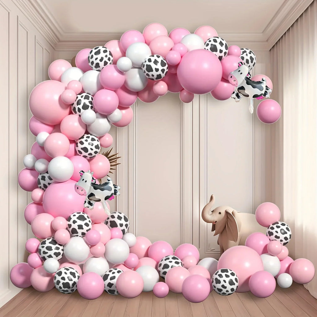 103 Pcs Decorated with Farm Themed Balloons, Suitable for Birthdays Engagement Weddings Indoor Celebrations and Anniversaries