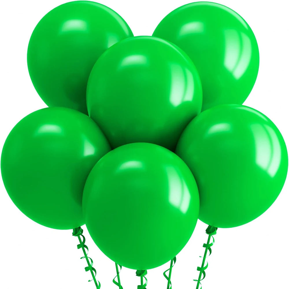 10/12/18inch Yellow Latex Balloon Red Blue Purple Rainbow Latex Balloons Baby Birthday Bridal Shower Wedding Party Decorations