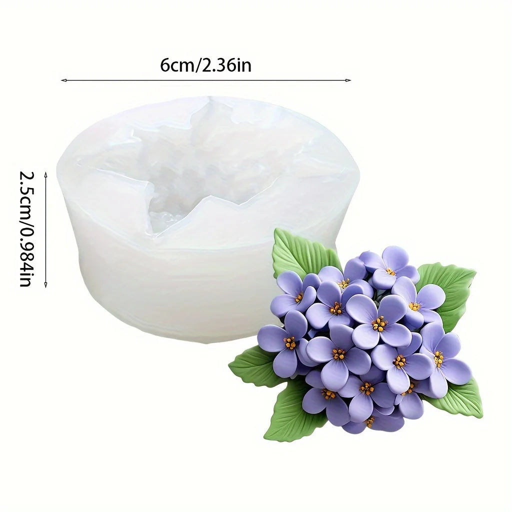 1One Strawberry-Shaped Silicone Mold-3DAromatherapy Candle Wax Mold，DIYBerry Shaped Candle and Soap，Durable、Flexible、Materials T