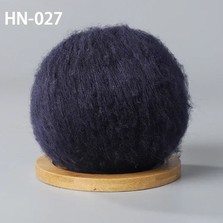 250g Crochet Mohair Yarn For Knitting Sweater Shawl Skin-Friendly Baby Wool Lace Thread ilos para tejer dedelgado Yarns 5pcs