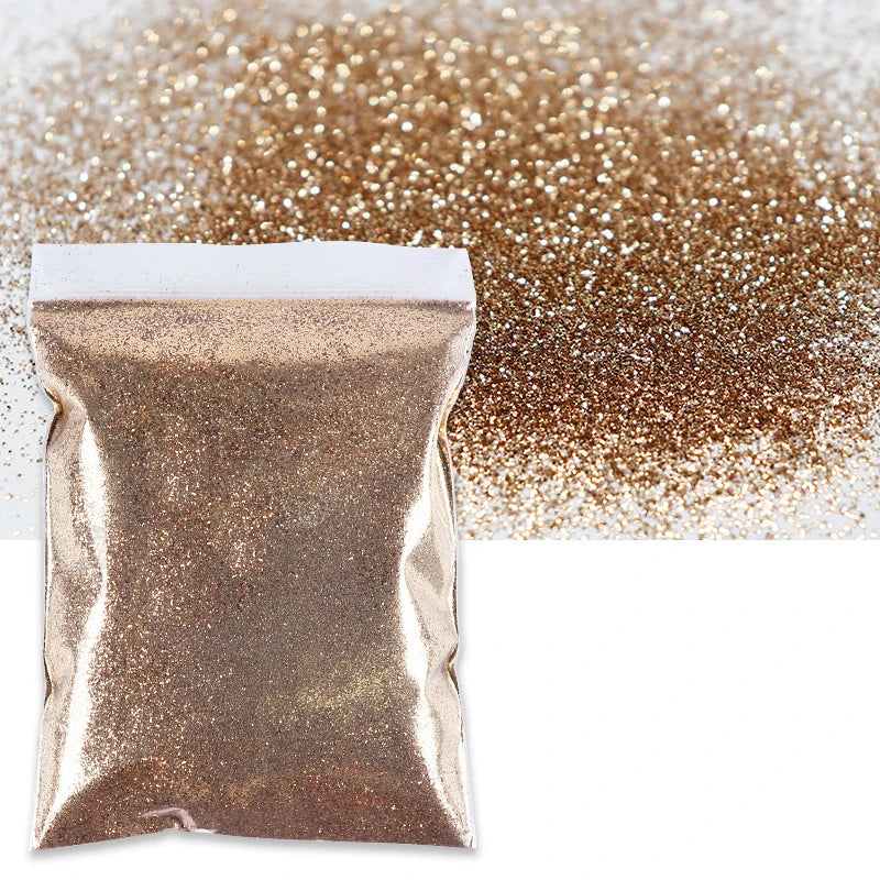 10g/Bag Holographic Fine Glitter Powder For Epoxy Filling Laser Glitter Gold Silver Fine Powder DIY Resin Mold Filling Crafts