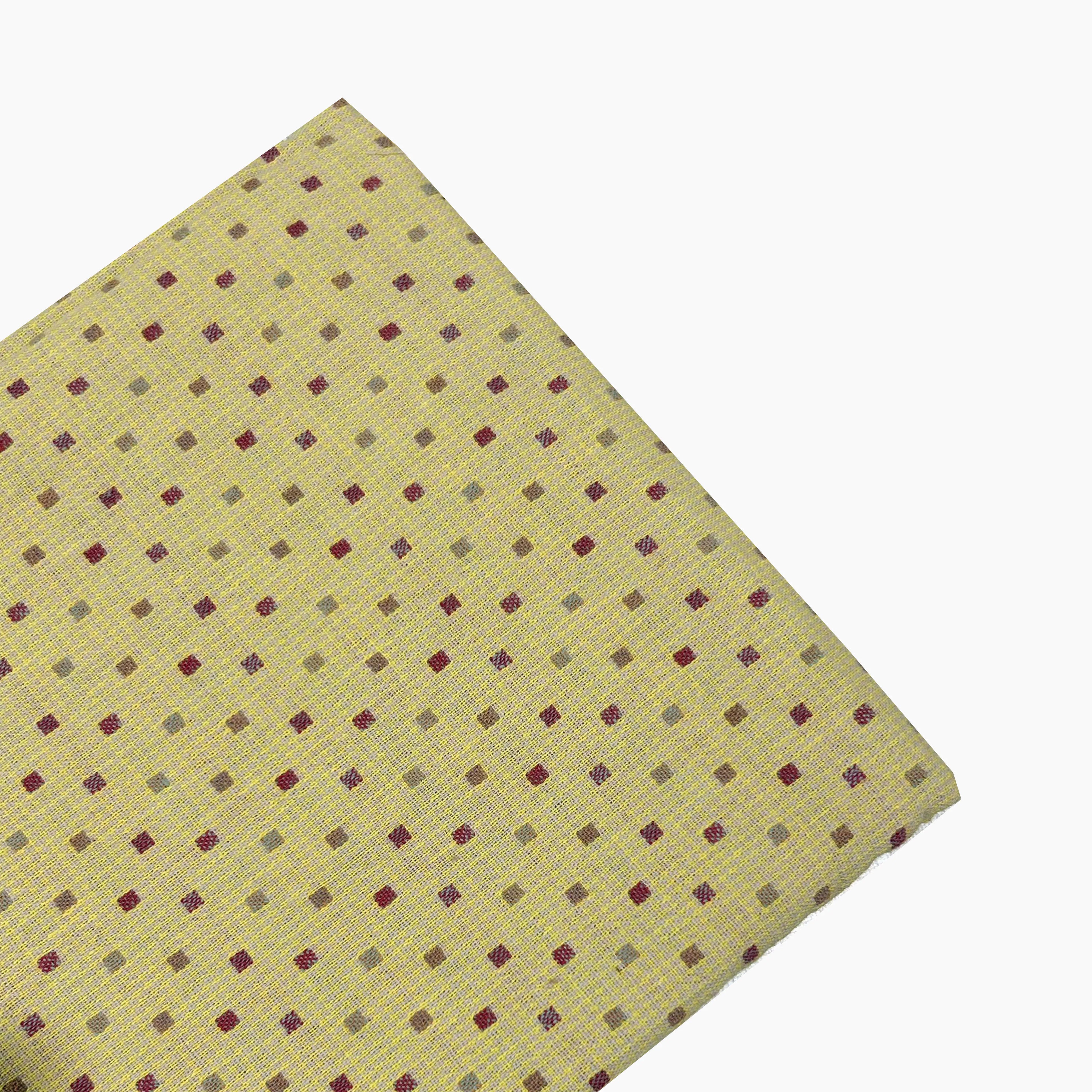 10-Color 100% Cotton Polka Dot Yarn Dyed Patchwork Fabric, Diy Handmade Sewing Fabrics, 140cm Wide, Sold Per Half Meter