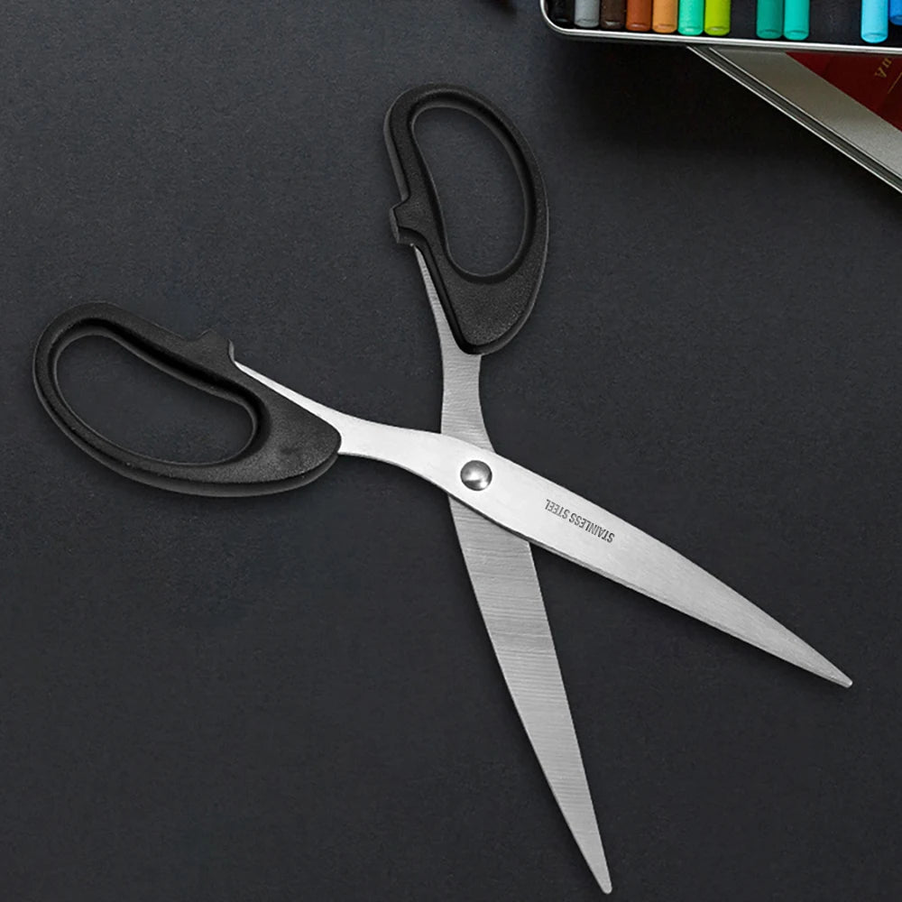 7.9" Scissors, Stainless Steel Blades, Soft Grip Handle, Suitable for Households,Offices and Schools, All Purpose