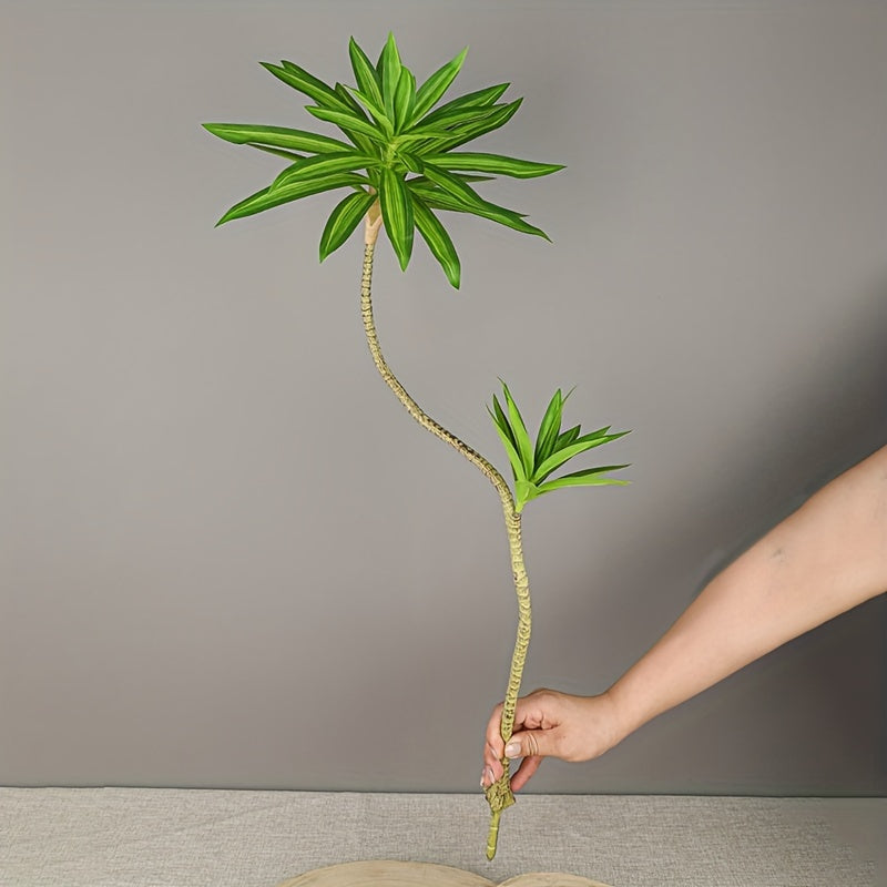 1pc Artificial Green Plants with Stems for Indoor and Outdoor Decor and Photography