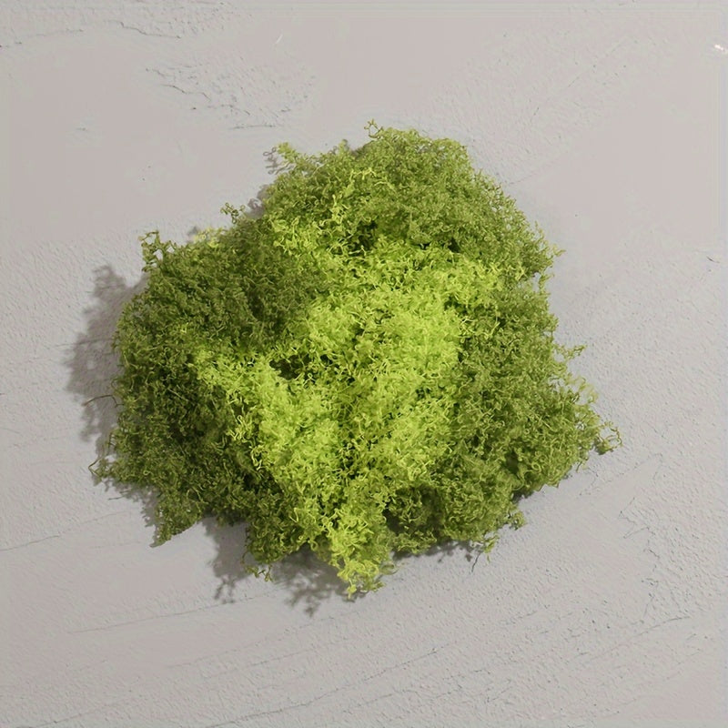 20g Artificial Fake Moss for DIY Miniature Landscape, Green Plant Lawn Decoration for Pots, Windowsill Decor