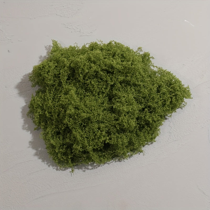20g Artificial Fake Moss for DIY Miniature Landscape, Green Plant Lawn Decoration for Pots, Windowsill Decor