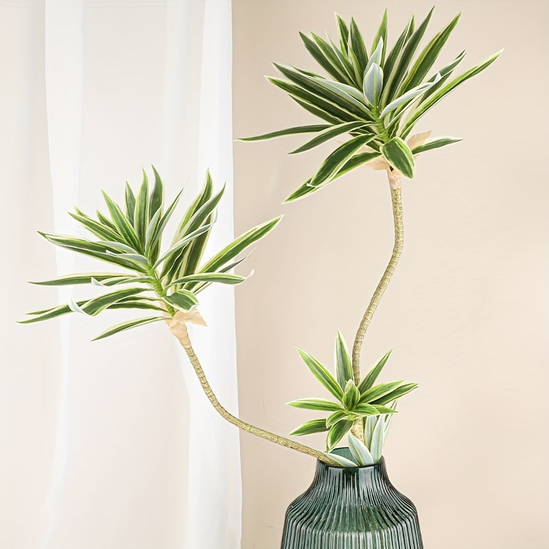 1pc Artificial Green Plants with Stems for Indoor and Outdoor Decor and Photography