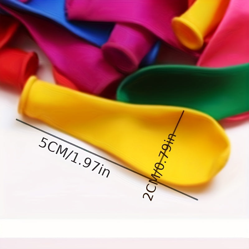 Mixed Small Balloons No. 3 Balloon Water Balloon Holiday Party Decoration Small Balloons Summer Outdoor Balloons, Perfect for Winter, New Year