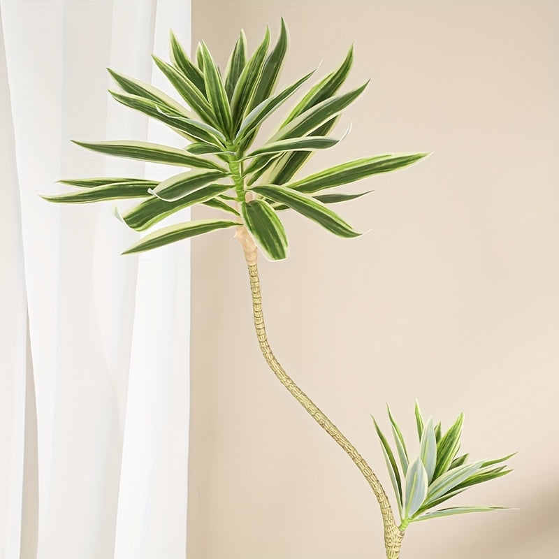 1pc Artificial Green Plants with Stems for Indoor and Outdoor Decor and Photography