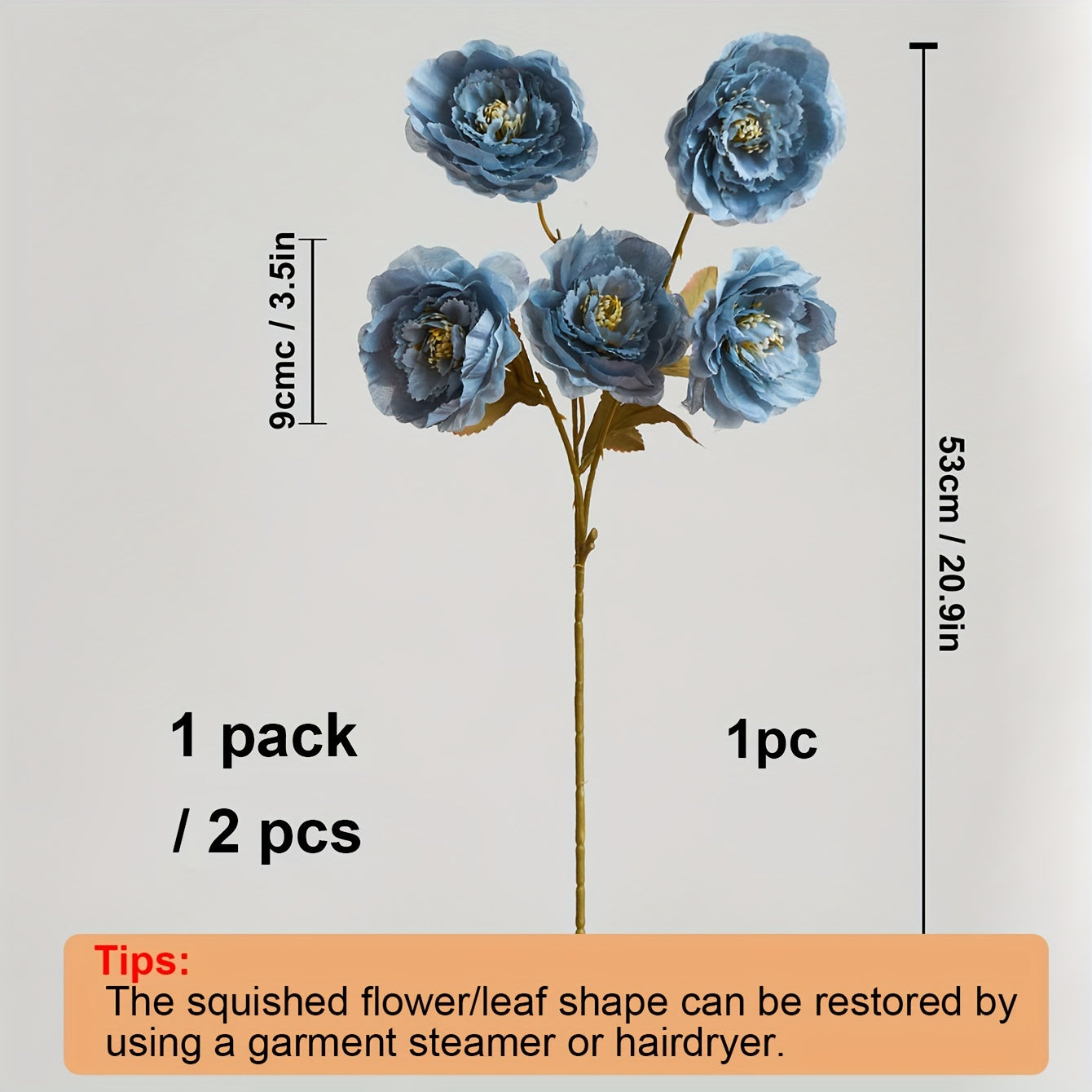 2pcs Artificial Flower Bouquet, 5 Heads Faux Snow Lotus Flower, Premium Oxidation Resistance Flower, Wedding Engagement Birthday Bridal Shower Party Decor, Table Centerpiece Arrangement, Home Office Decor Celebration Décor,